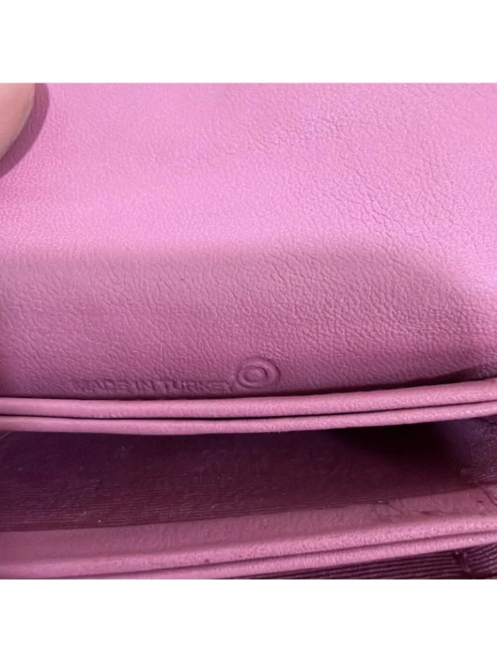 Coach Y2K Embossed 1941 Accordion Multi Card Case Pink Leather Wallet 8889 EUC - Picture 6 of 6
